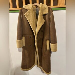 Blank NYC Brown Coat